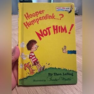 Dr. Seuss Hooper Humperdink…Not Him Book by Theo LeSeig
Vintage 1976